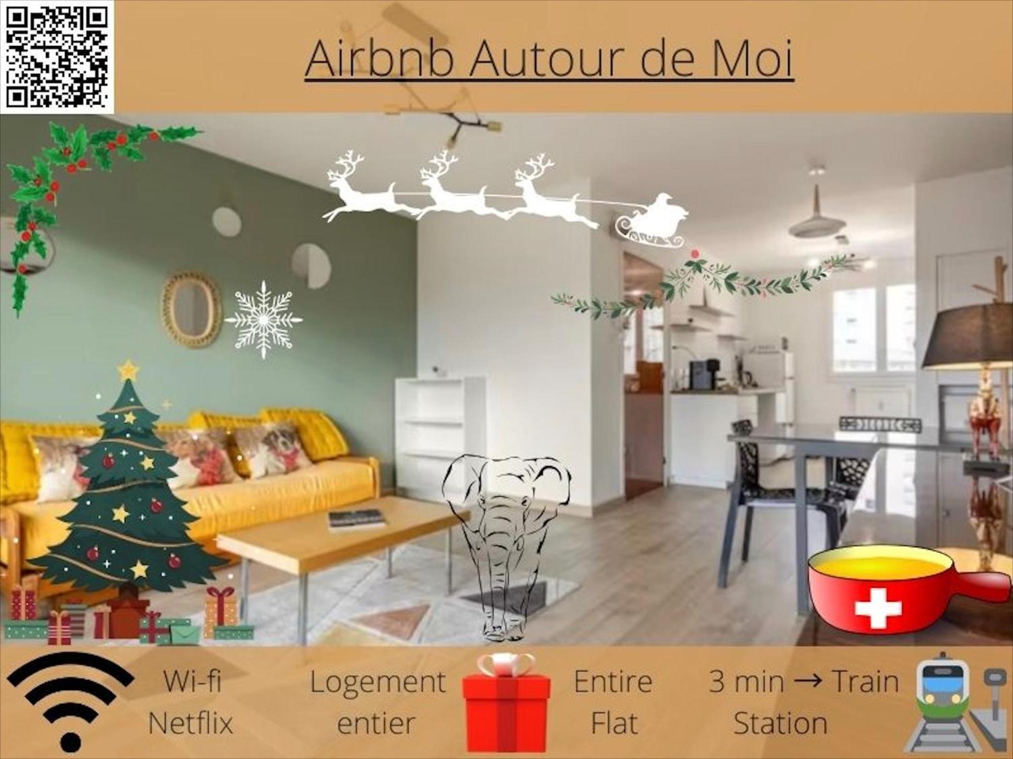 Logement Autour De Moi * * * * * Chambéry Eksteriør billede